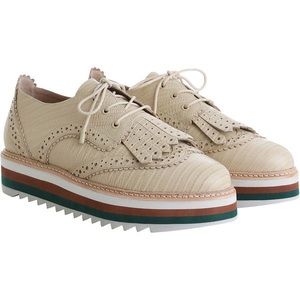 Zimmermann Leather Platform Brogues